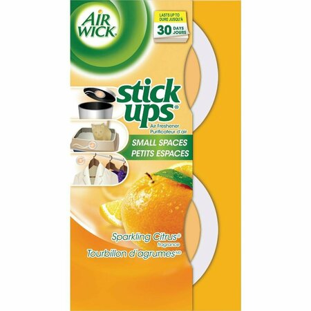 AIR WICK Stick Ups Crisp Breeze Small Spaces Solid Air Freshener, 2PK 6233885826